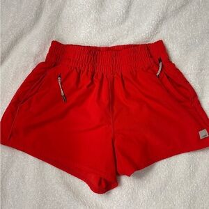 Vuori Red Women's Athletic Shorts
